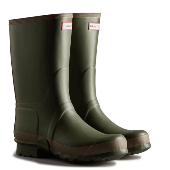NEW HUNTER Men's Gardener Boots Dark Olive 254 5M1